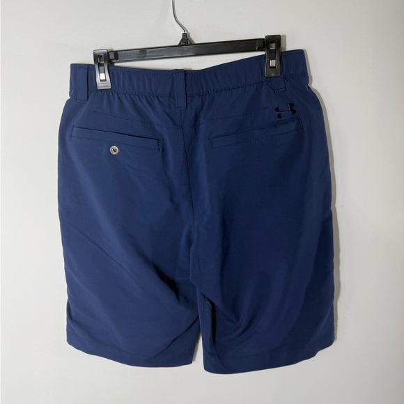 Under Armour Men's Blue Loose Fit Athletic Shorts Size 32 Pockets - Picture 4 of 11